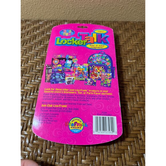Lisa Frank Locker Talk Stickers & Pen Set - Picture 3 of 5